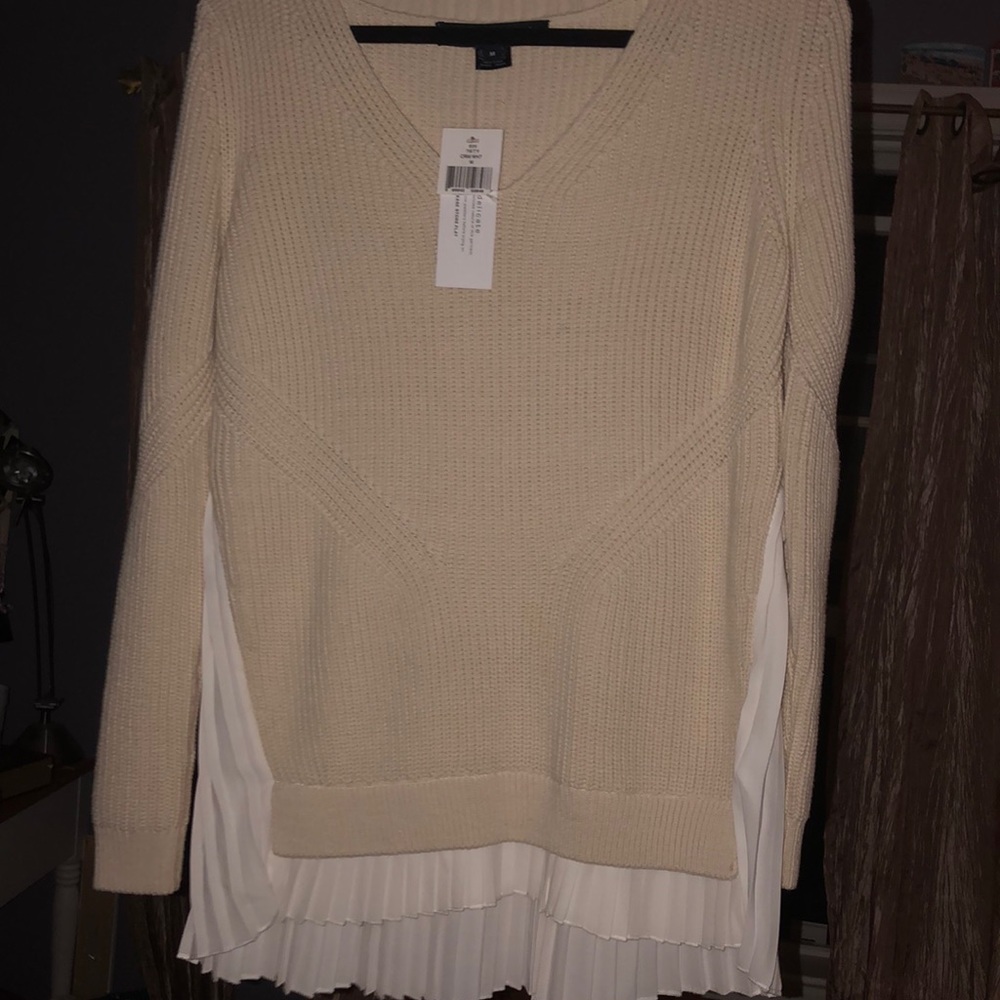 Cream sweater